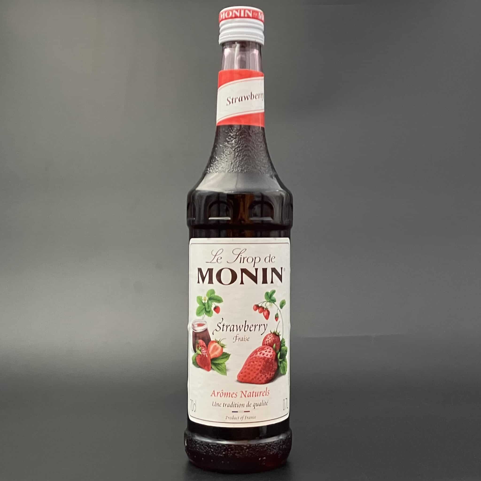 monin fraise (jordbær) sirup. 70cl.