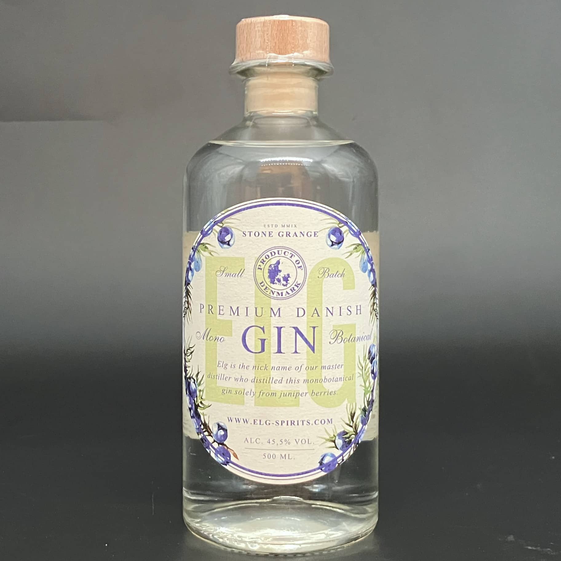elg mono botanical gin 70cl 45,5%