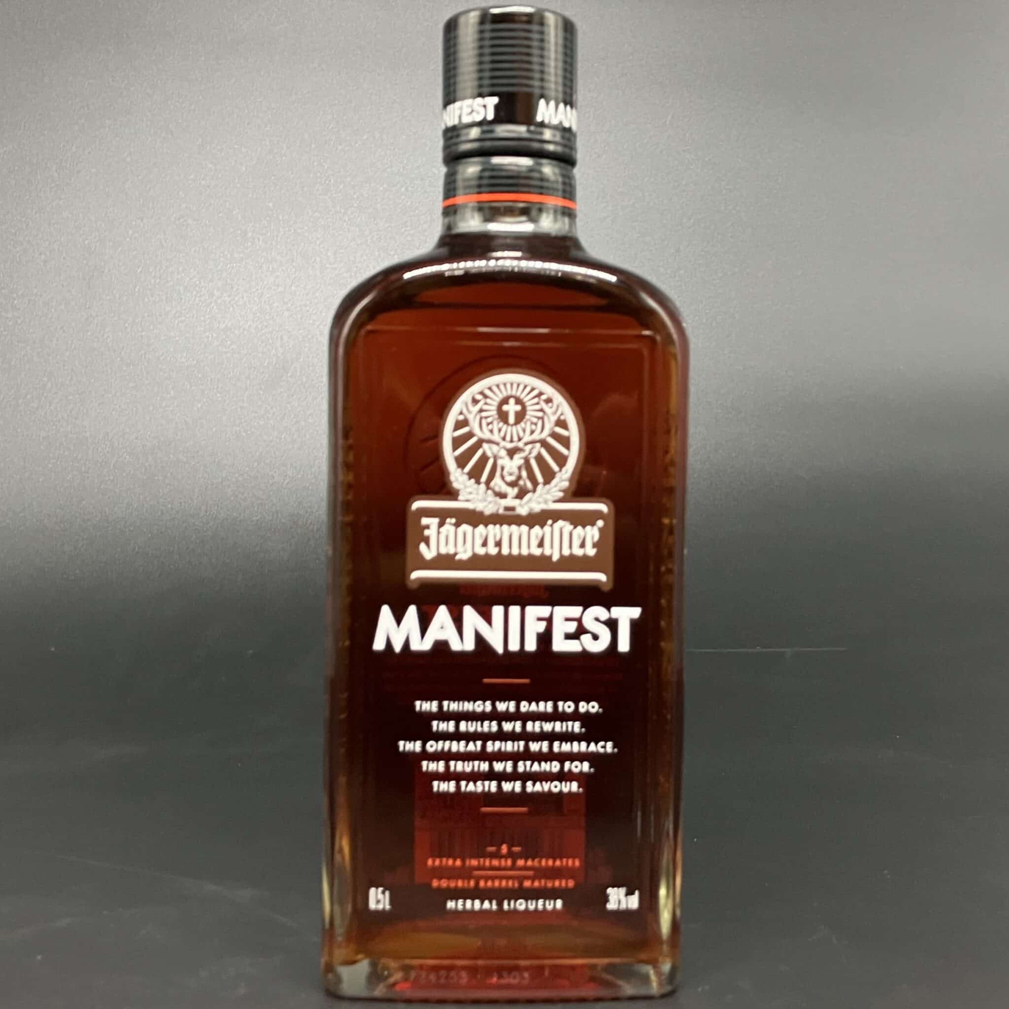 J&auml;germeister Manifest 50cl 38%